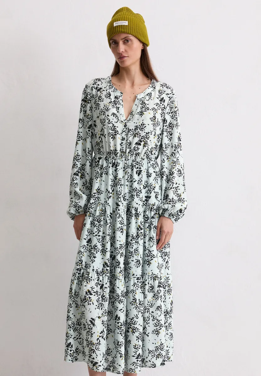 STUFEN MIT ALLOVER-PRINT - Blusenkleid - multi silvery blue