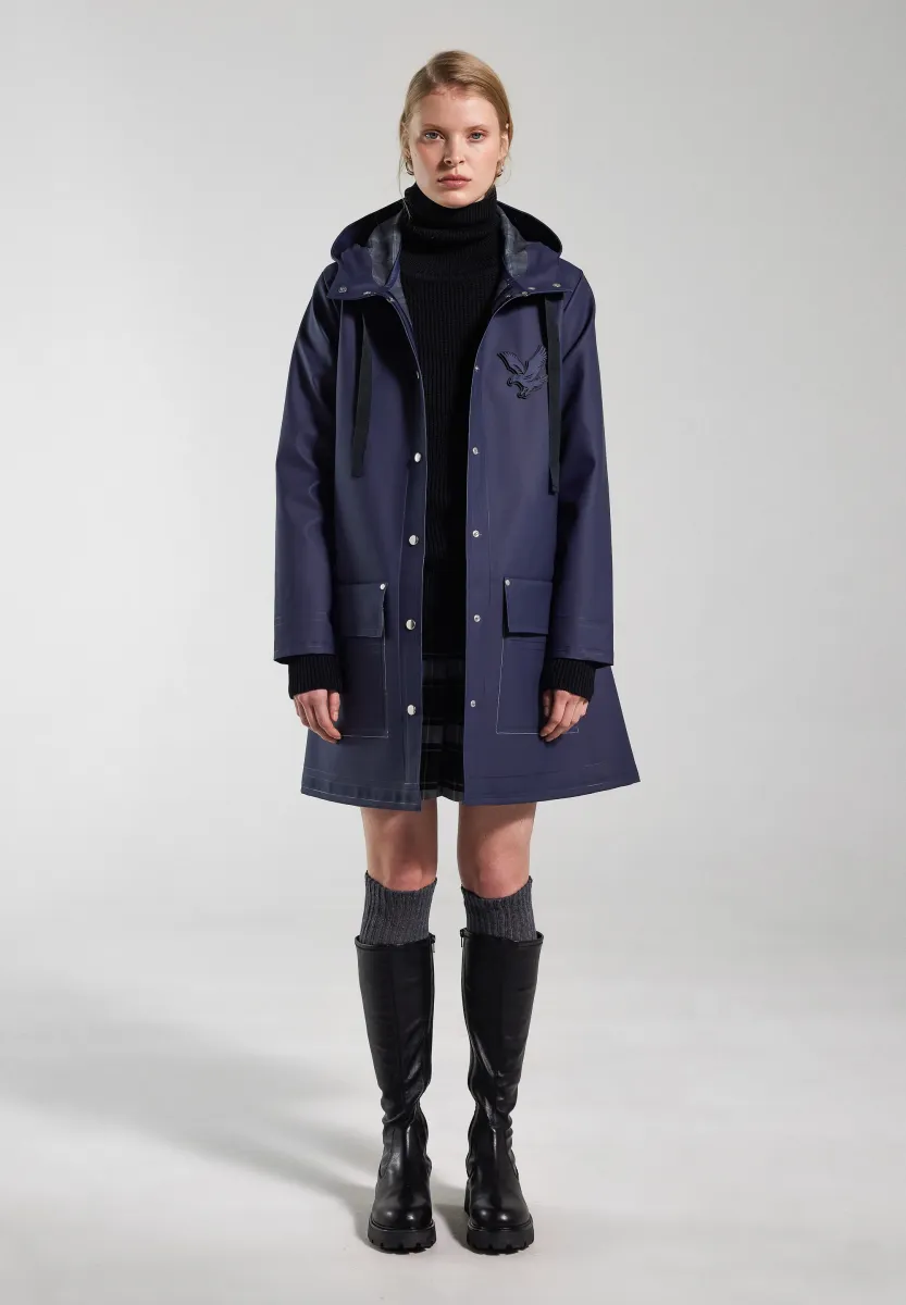 STUTTERHEIM X LYLE & SCOTT JACKET - Regenjacke / wasserabweisende Jacke - navy