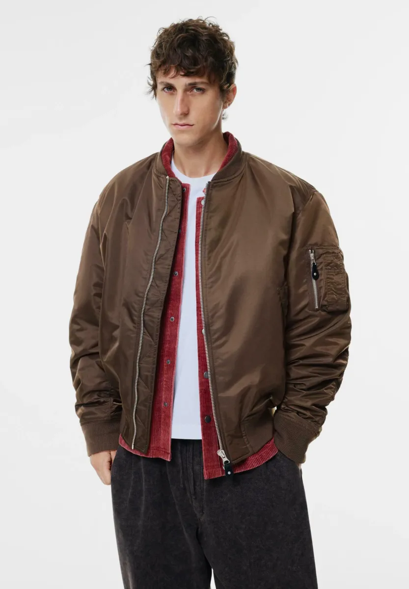 STWD - Bomberjacke - brown