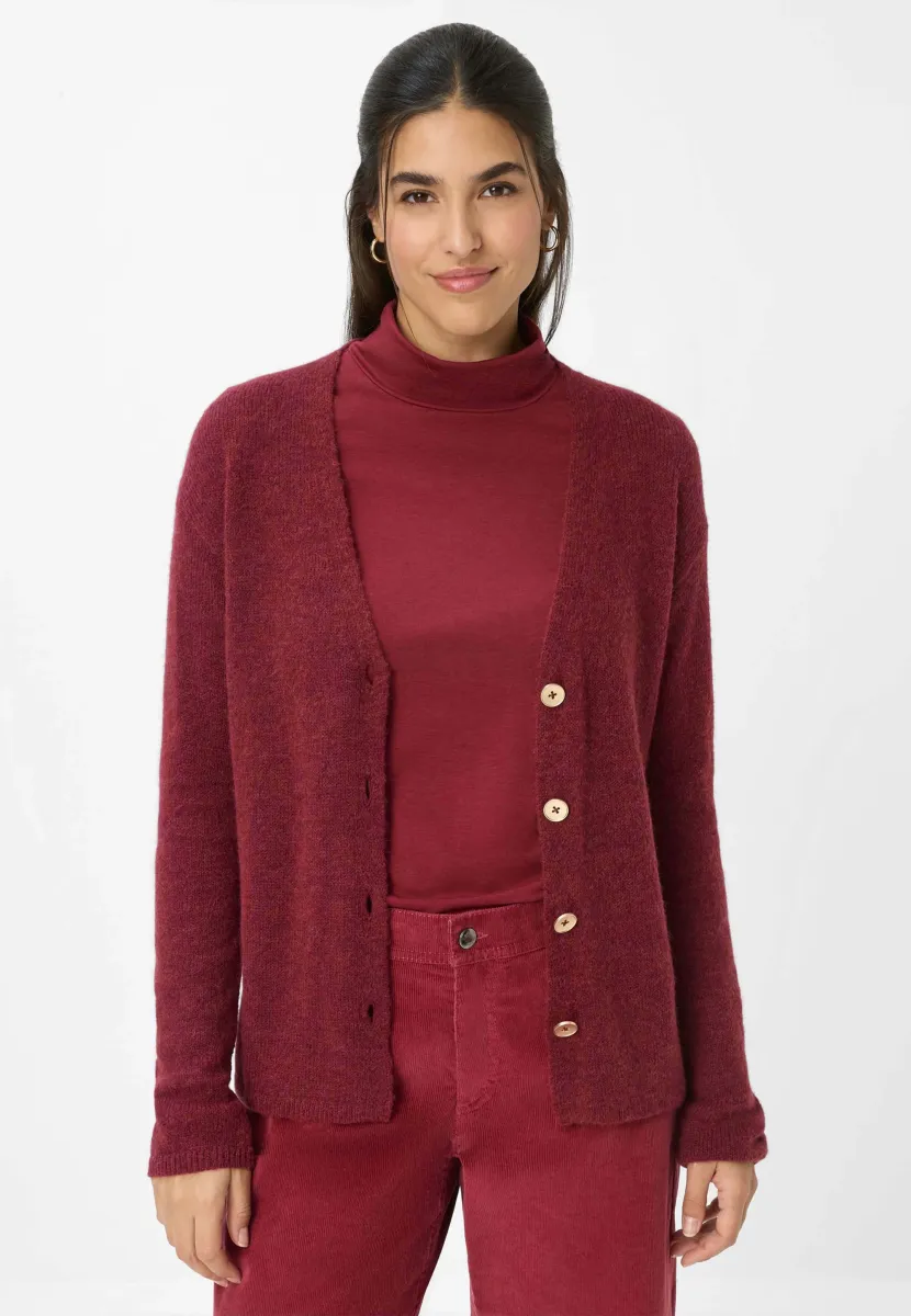 STYLE ALICIA - Strickjacke - mulberry