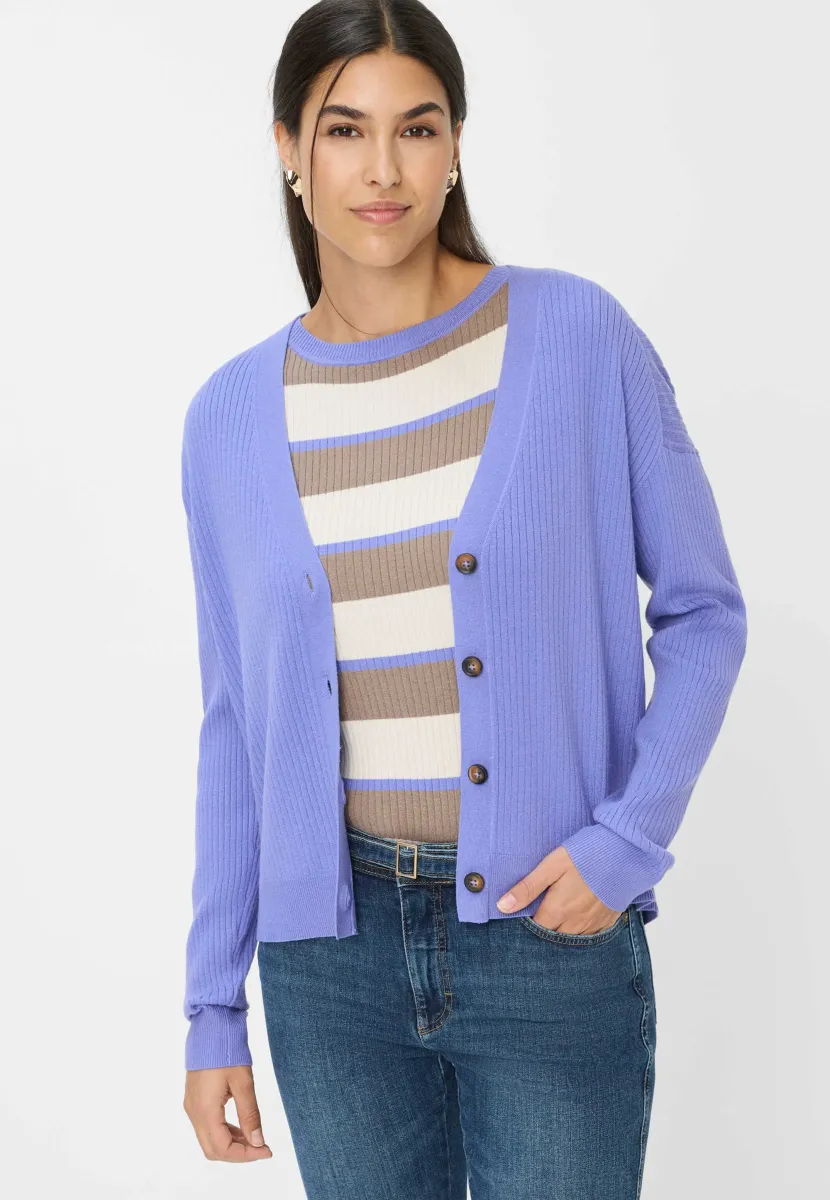 STYLE ANIQUE - Strickjacke - violet storm