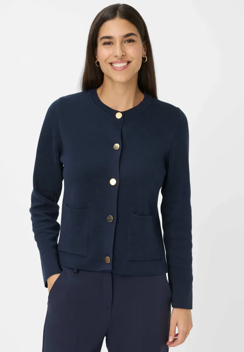 STYLE ANN - Strickjacke - navy