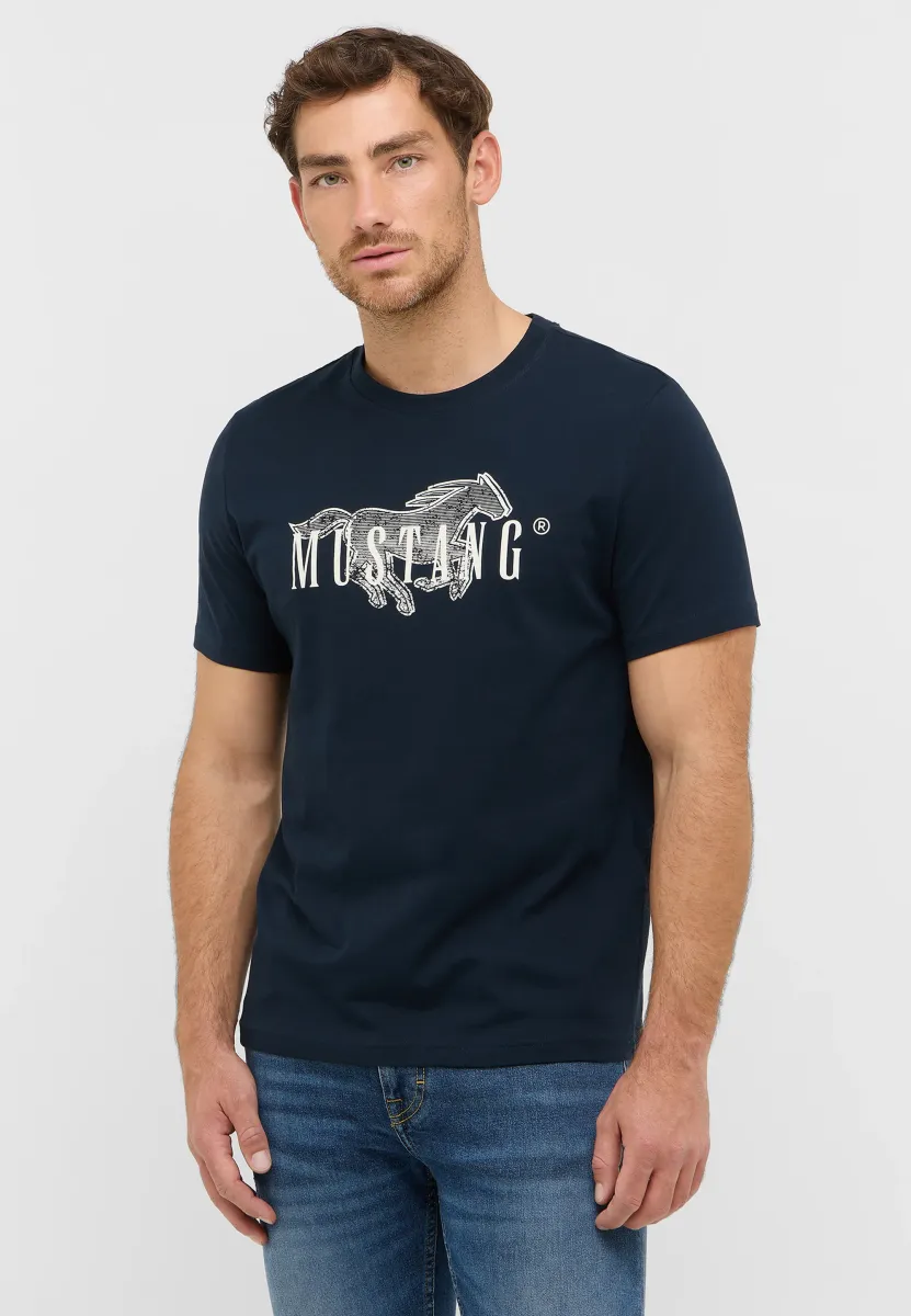 STYLE AUSTIN - T-Shirt print - blau