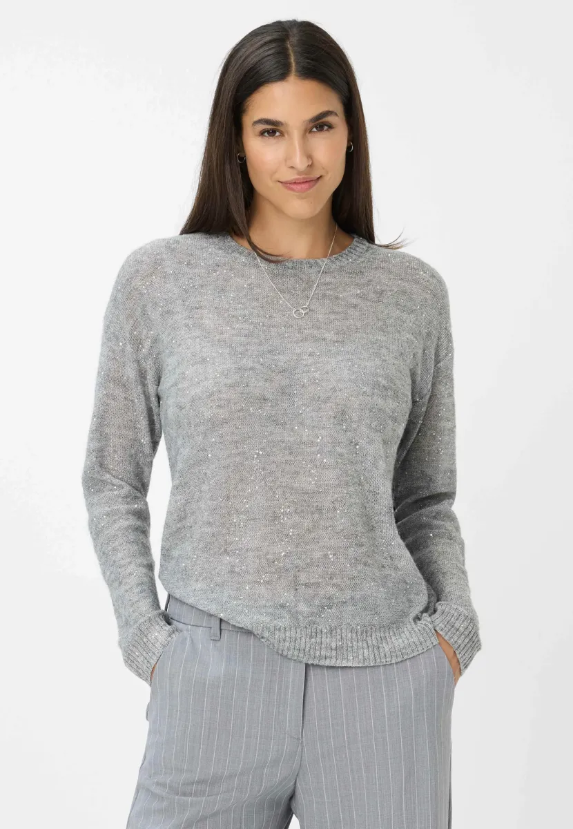 STYLE LESLEY - Strickpullover - cozy grey