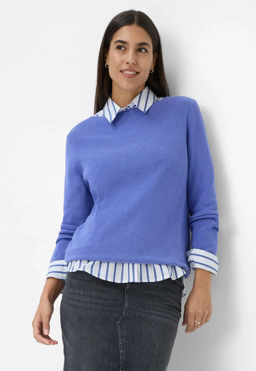 STYLE LESLEY - Strickpullover - violet storm
