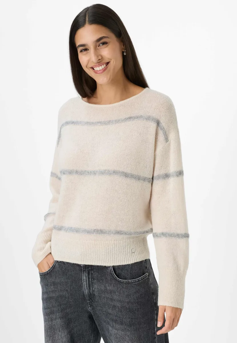 STYLE LISA - Strickpullover - cozy grey