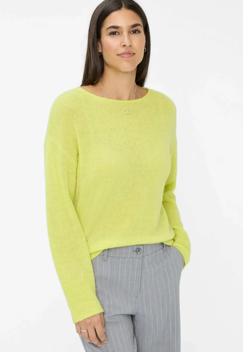 STYLE LISA - Strickpullover - lemon grass