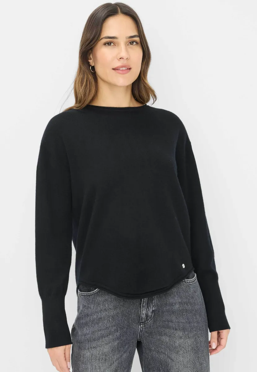 STYLE LIZ - Strickpullover - black