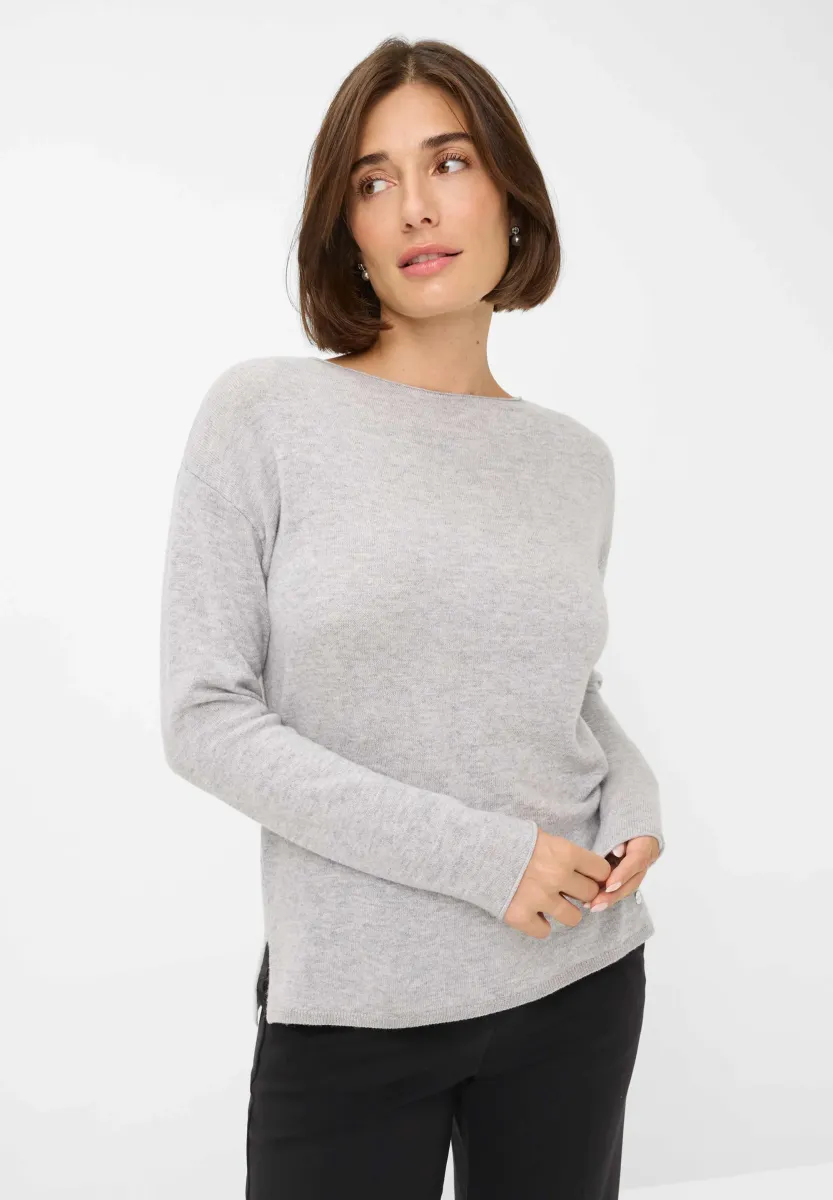 STYLE LIZ - Strickpullover - cozy grey