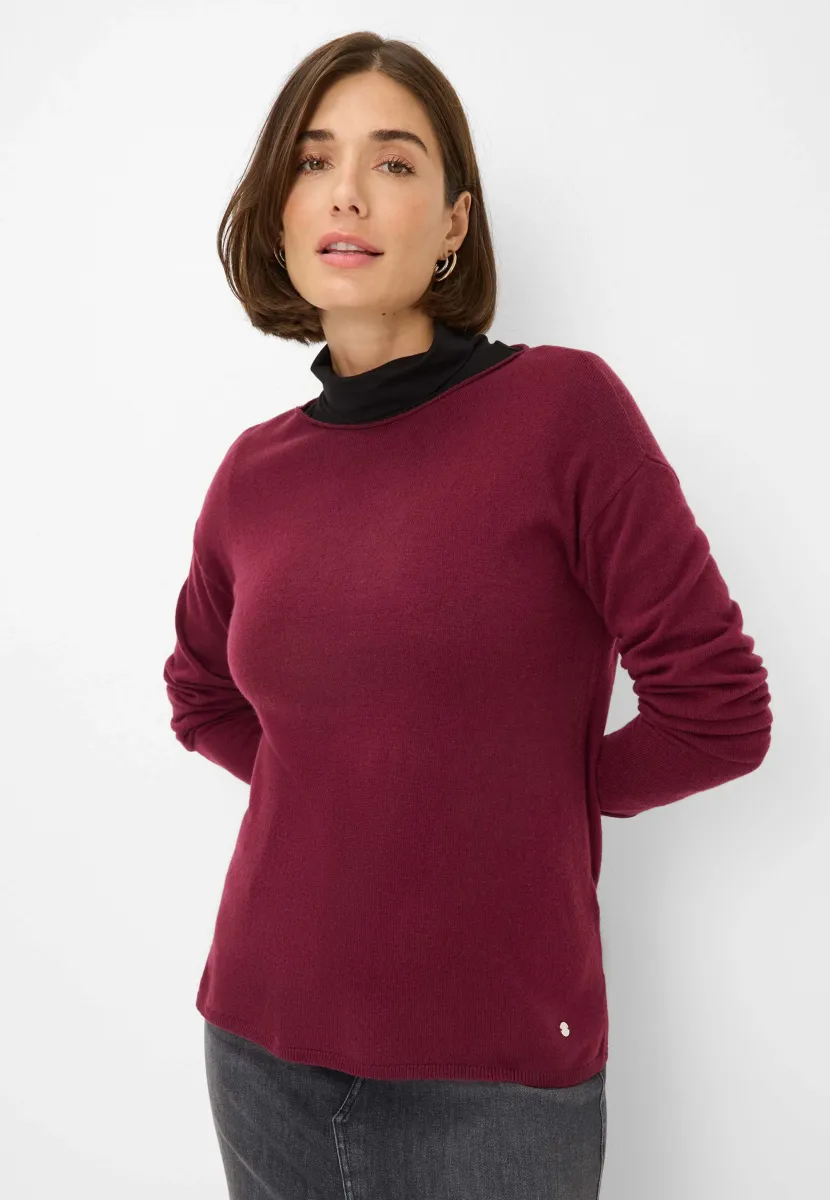 STYLE LIZ - Strickpullover - mulberry