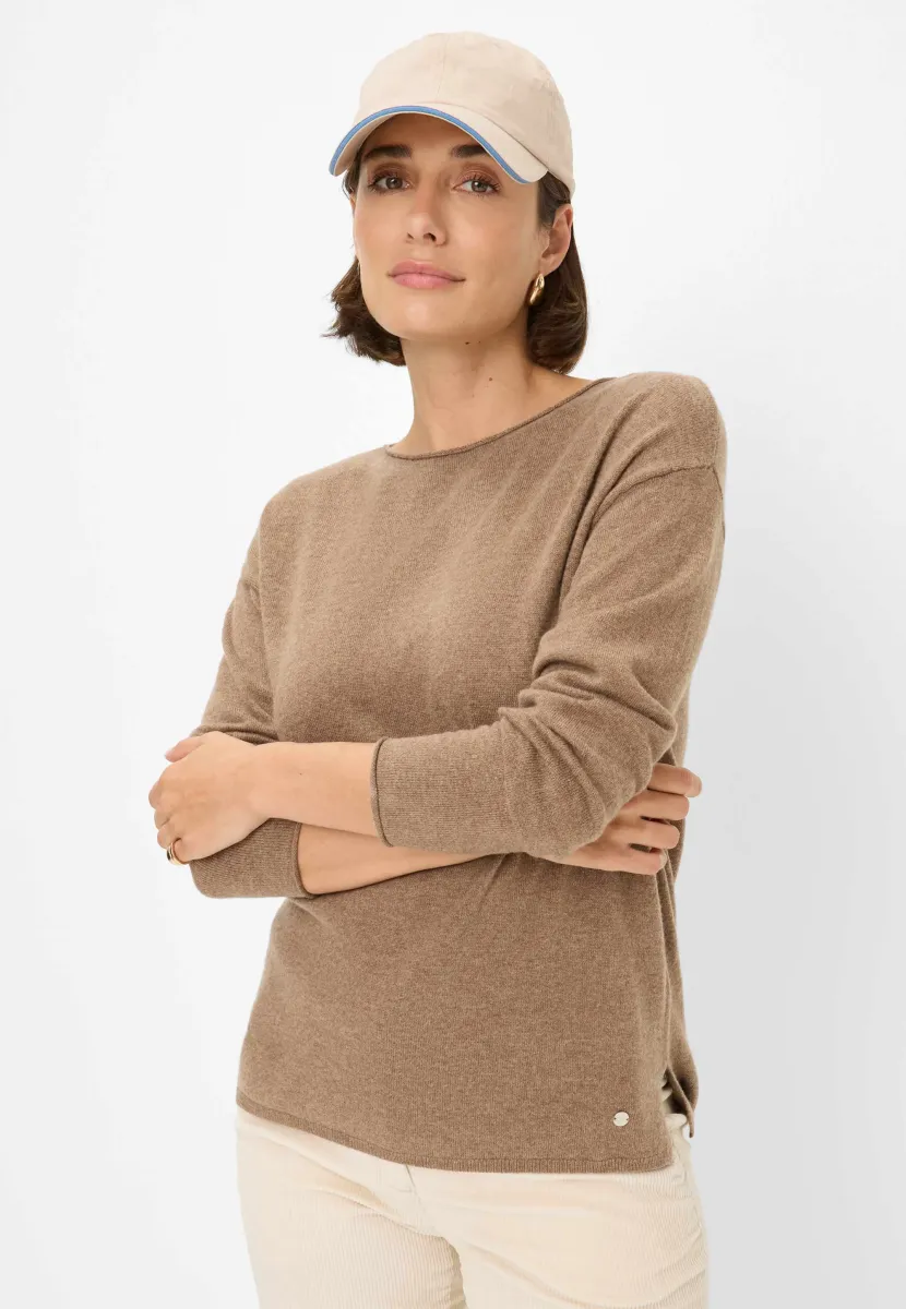 STYLE LIZ - Strickpullover - taupe