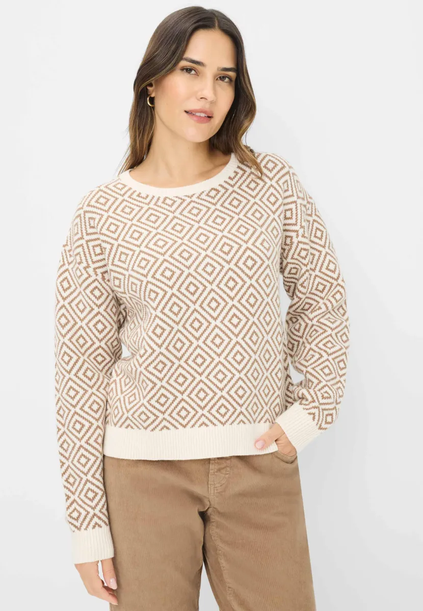 STYLE LIZ - Strickpullover - walnut