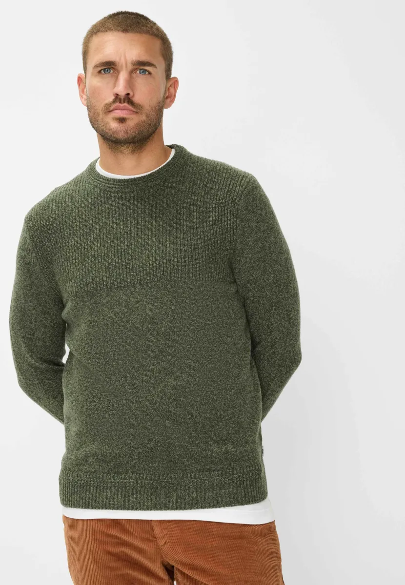 STYLE RICK - Strickpullover - deep jungle