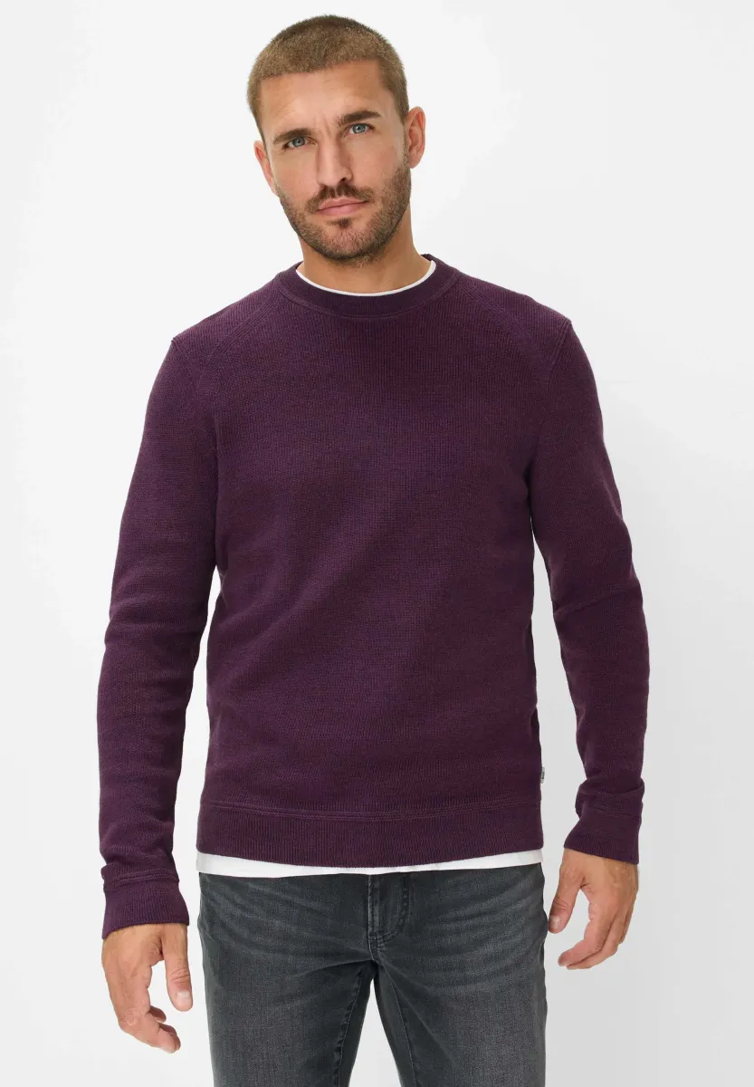 STYLE ROY - Strickpullover - blackberry