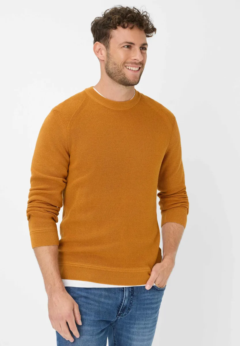 STYLE ROY - Strickpullover - pumpkin