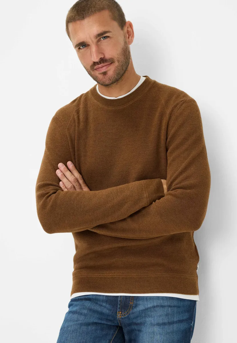 STYLE ROY - Strickpullover - toffee