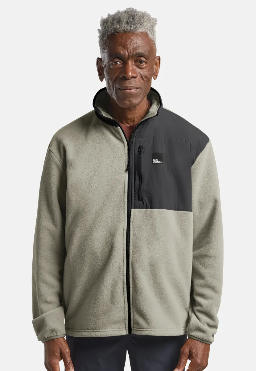 SUMETRO  FZ M - Fleecejacke - linen