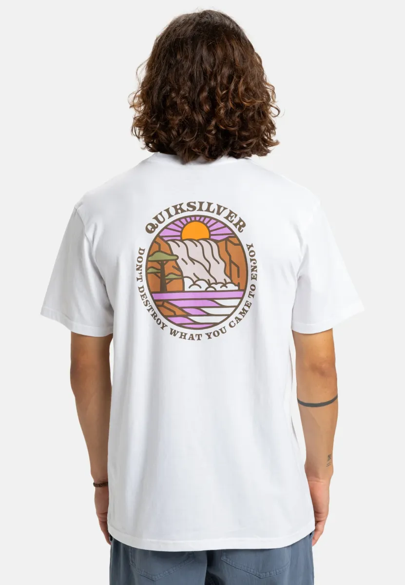 SUMMER SALT - T-Shirt print - white