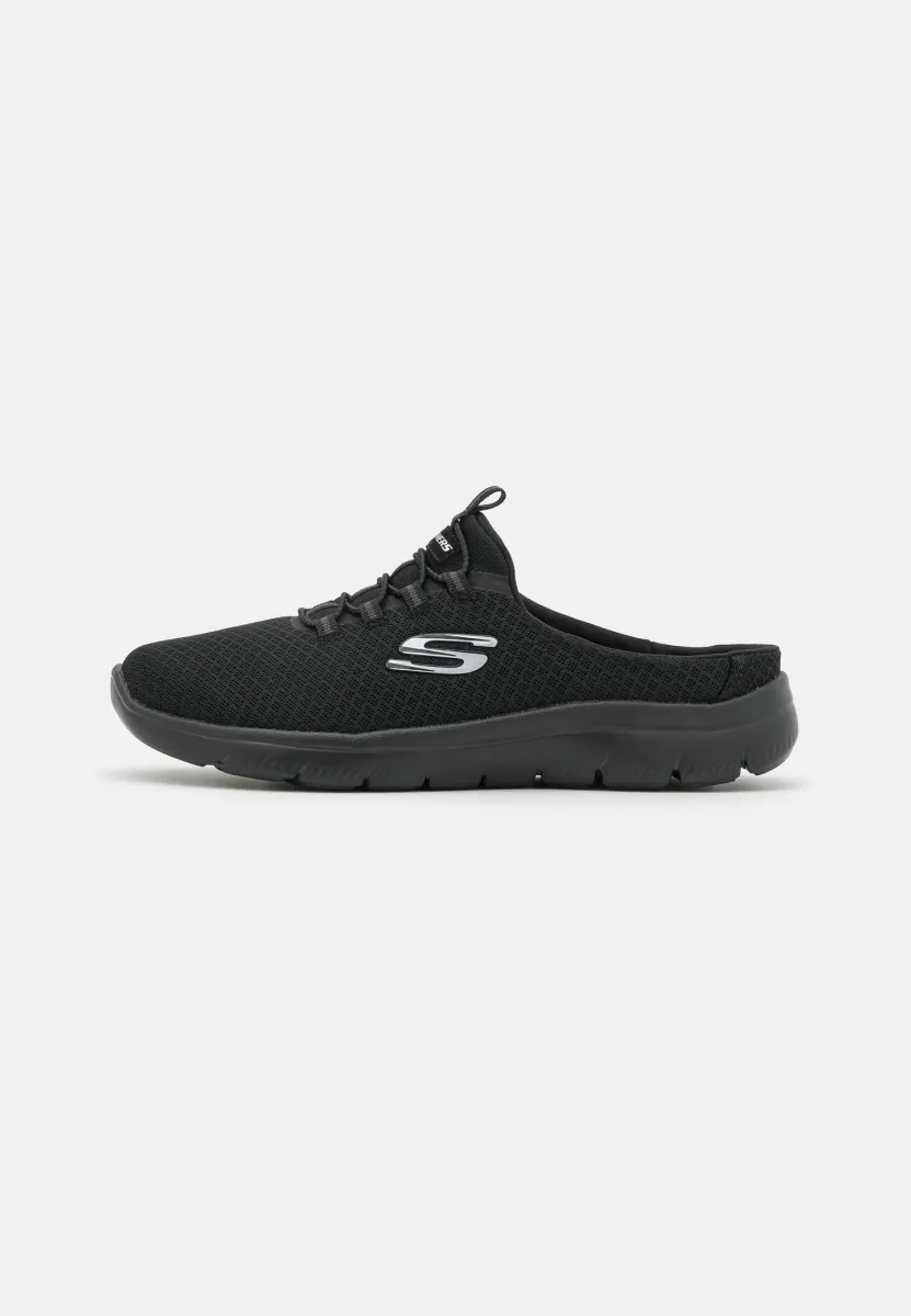 SUMMITS - Pantolette flach - black