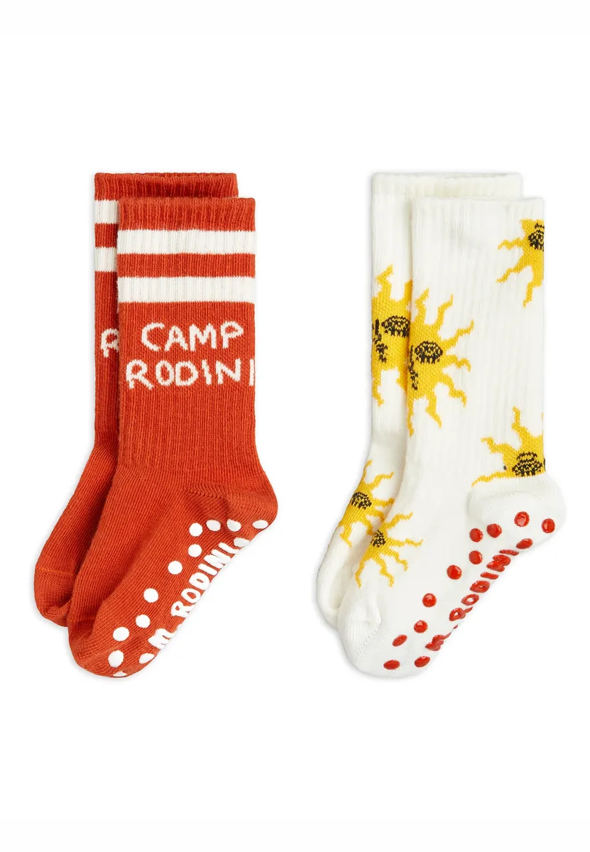 SUN ANTI SLIP SOCKS 2 PACK UNISEX - Socken - multi