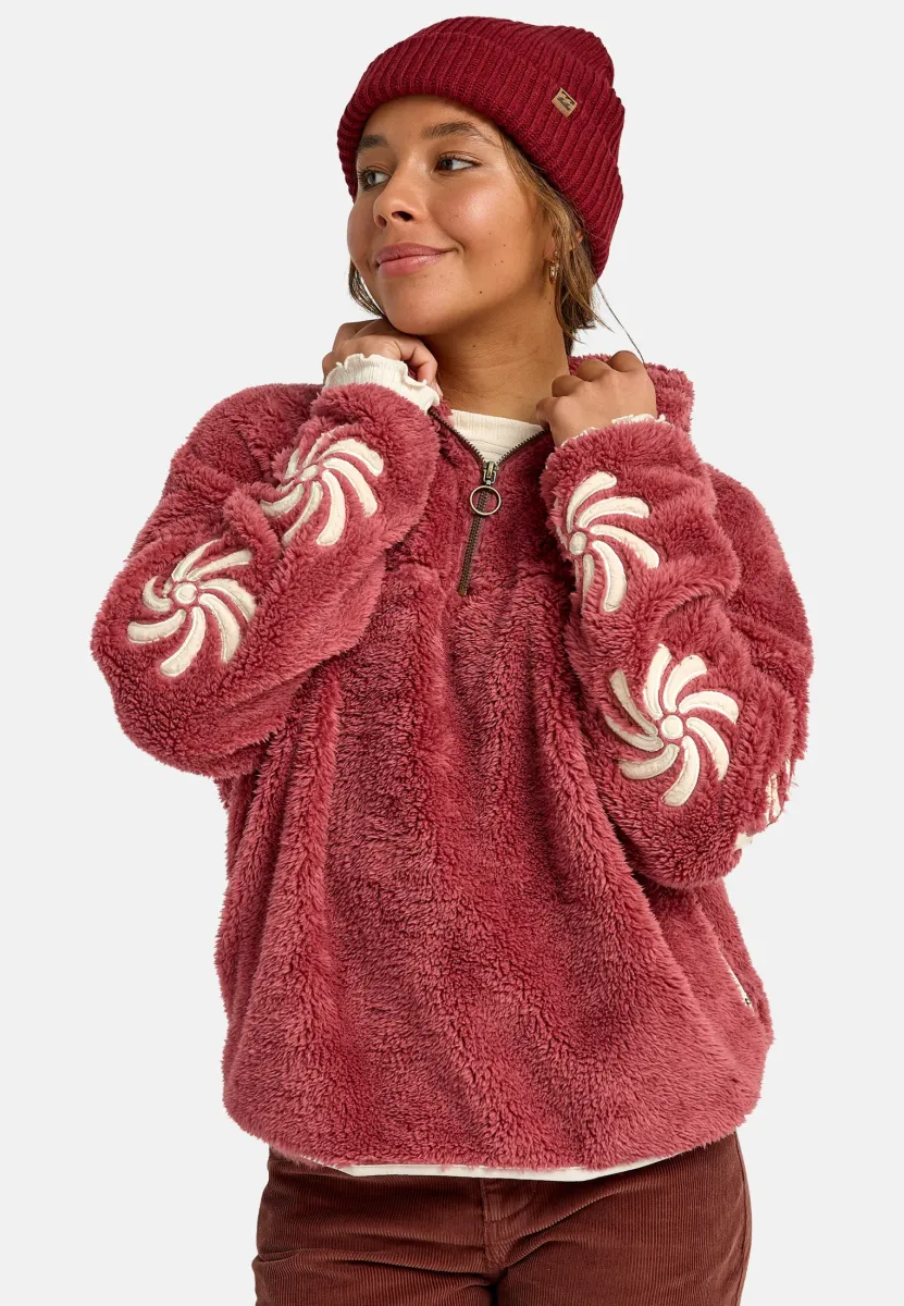 SUN FUN - Fleecepullover - wild ginger