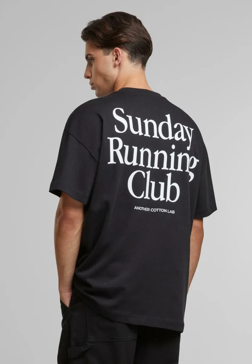 SUNDAY RUNNING CLUB - T-Shirt print - black