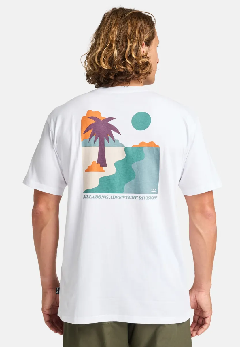 SUNDOWN - T-Shirt print - white