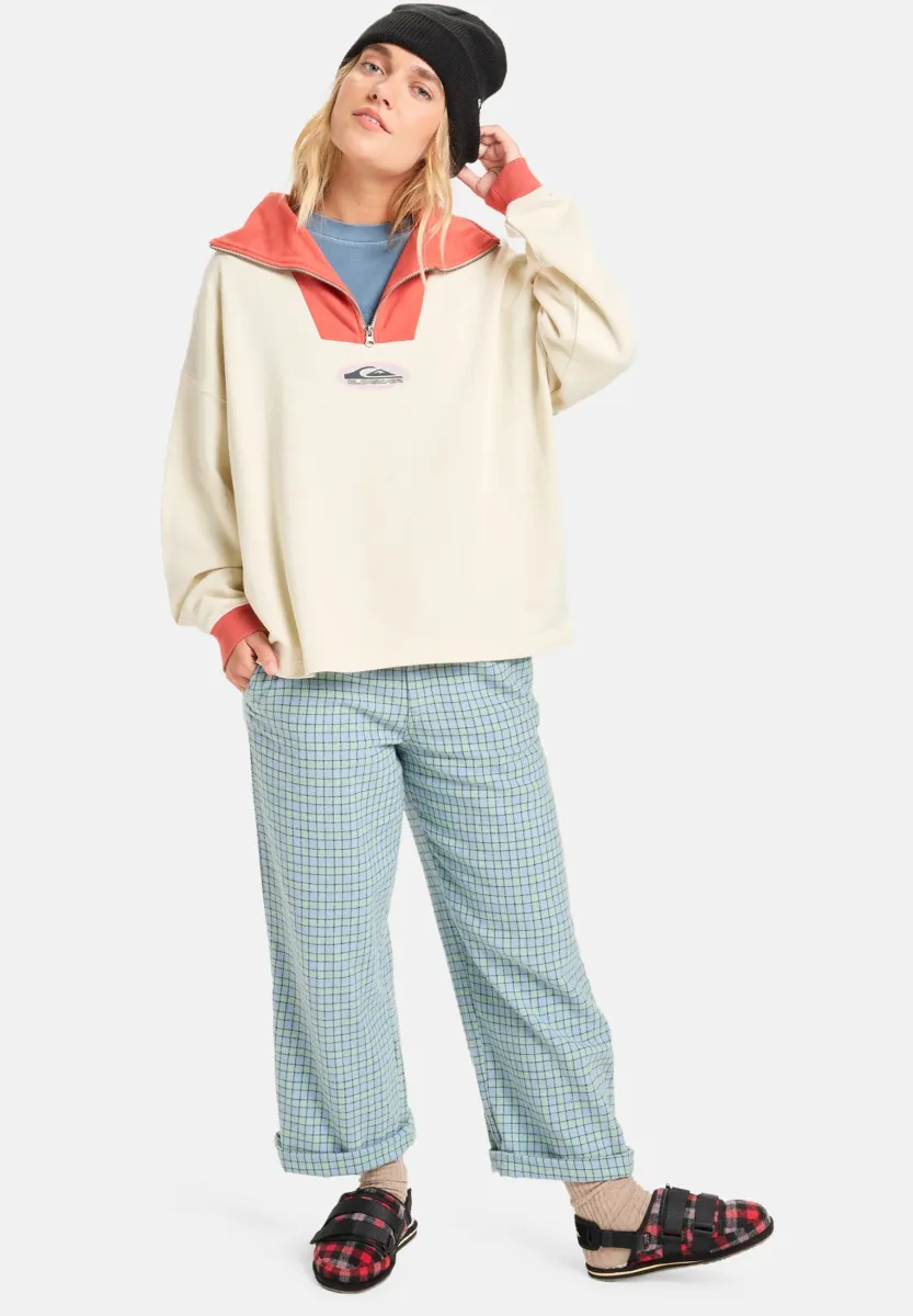 SUNGAI BLOCK - Sweatshirt - bone white