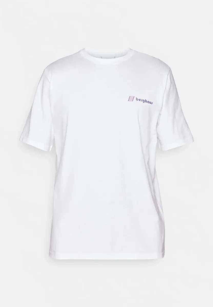 SUNNED PEAK TEE UNISEX - T-Shirt print - pure white