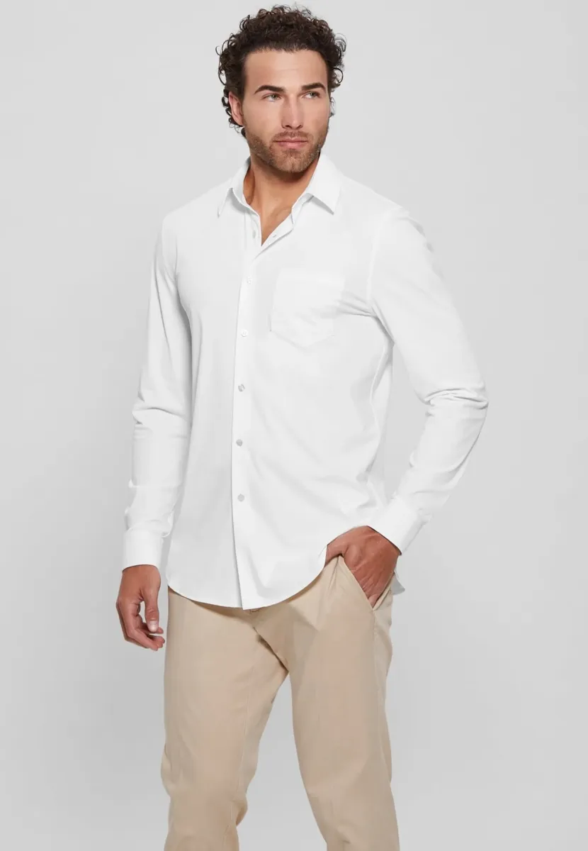 SUNSET TECH - Hemd - blanc