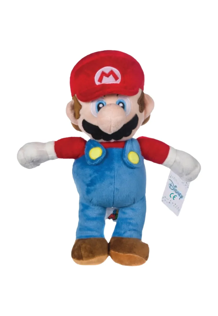 SUPER MARIO PLÜSCH WEICHER & KULTIGER GAMING BEGLEITER - Kuscheltier - blue