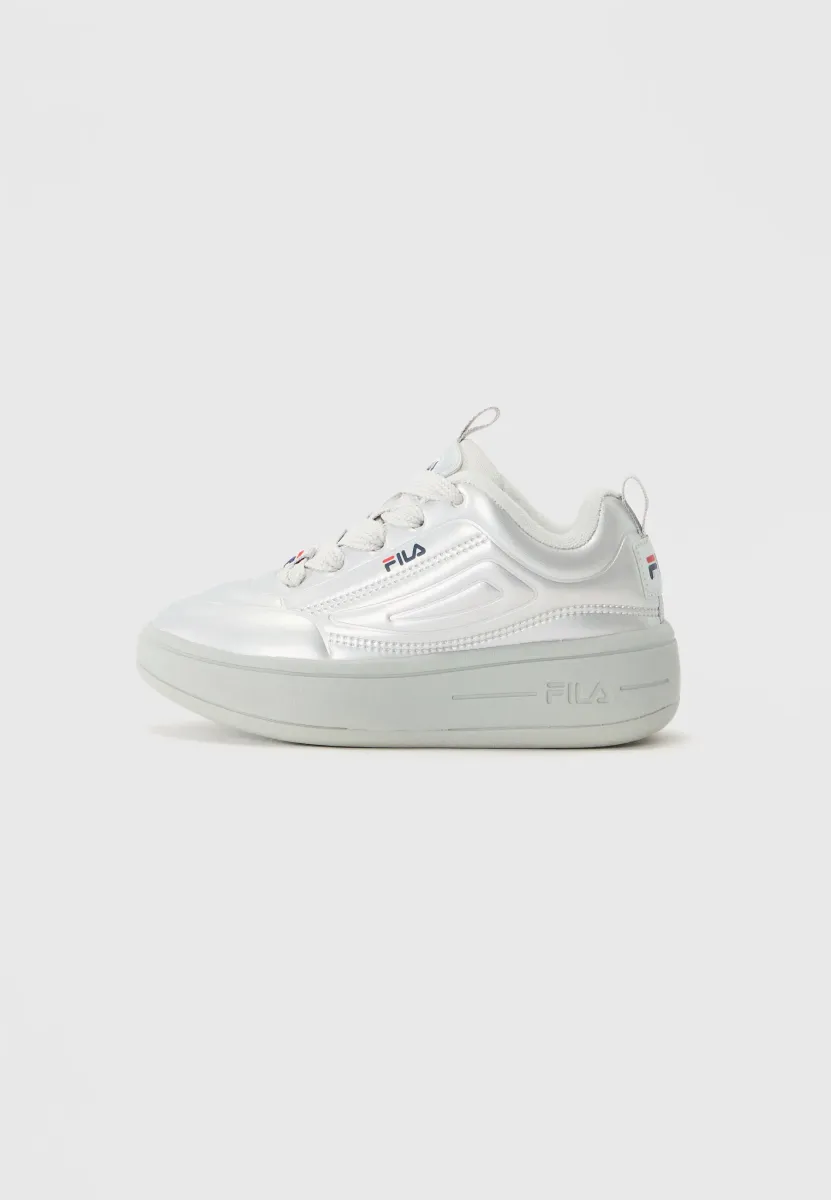 SUPERBUBBLE - Sneaker low - silver-coloured