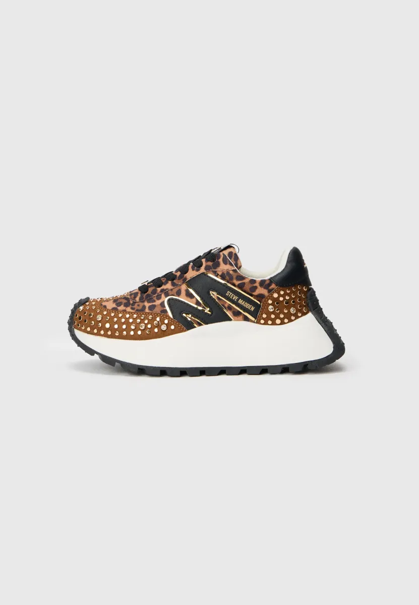SUPERCAMPO - Sneaker low - brown/orange
