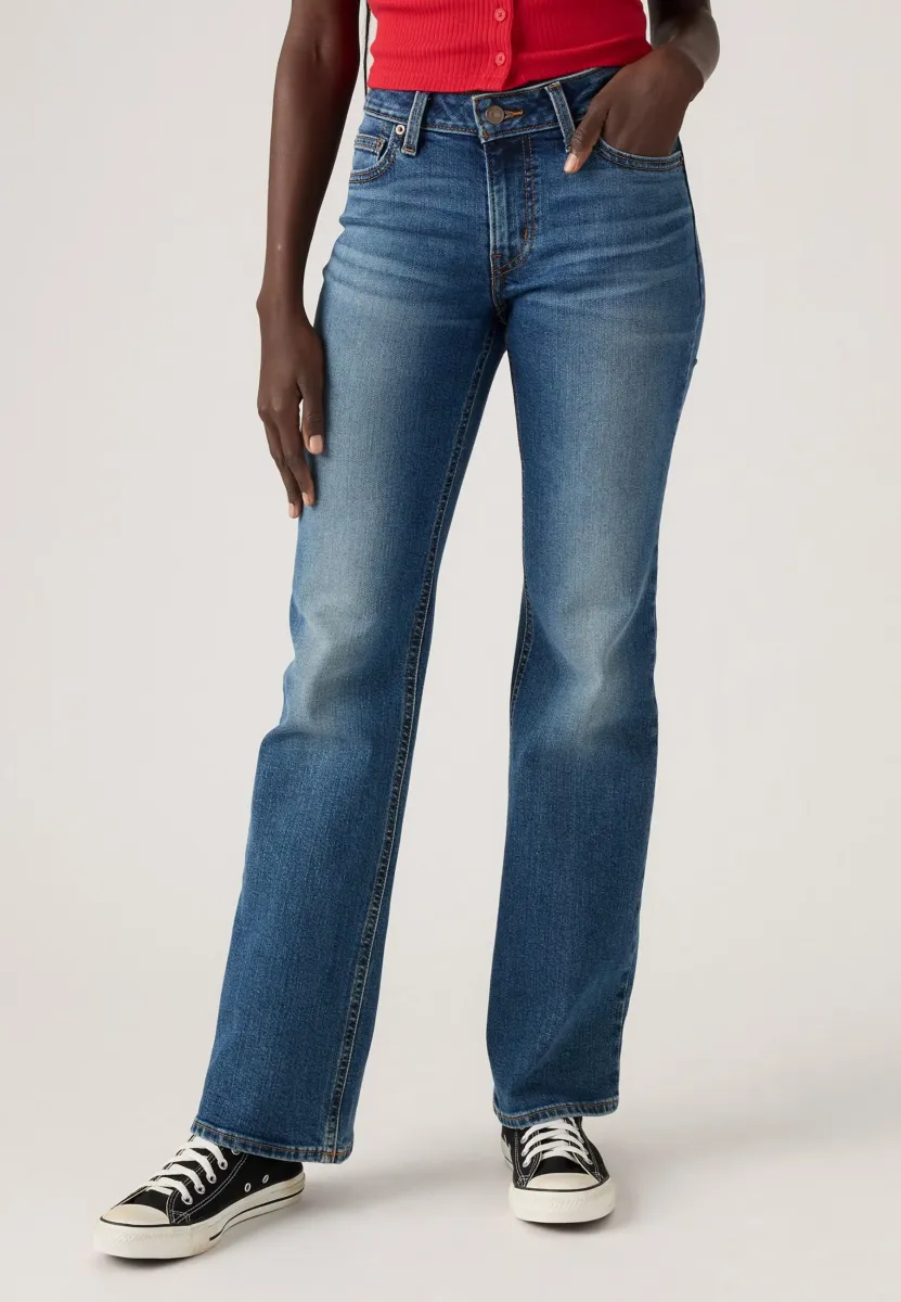 SUPERLOW BOOTCUT - Jeans Bootcut - darted denim