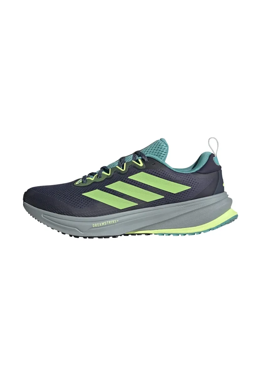 SUPERNOVA RISE - Laufschuh Trail - shadow navy hires yellow mint ton