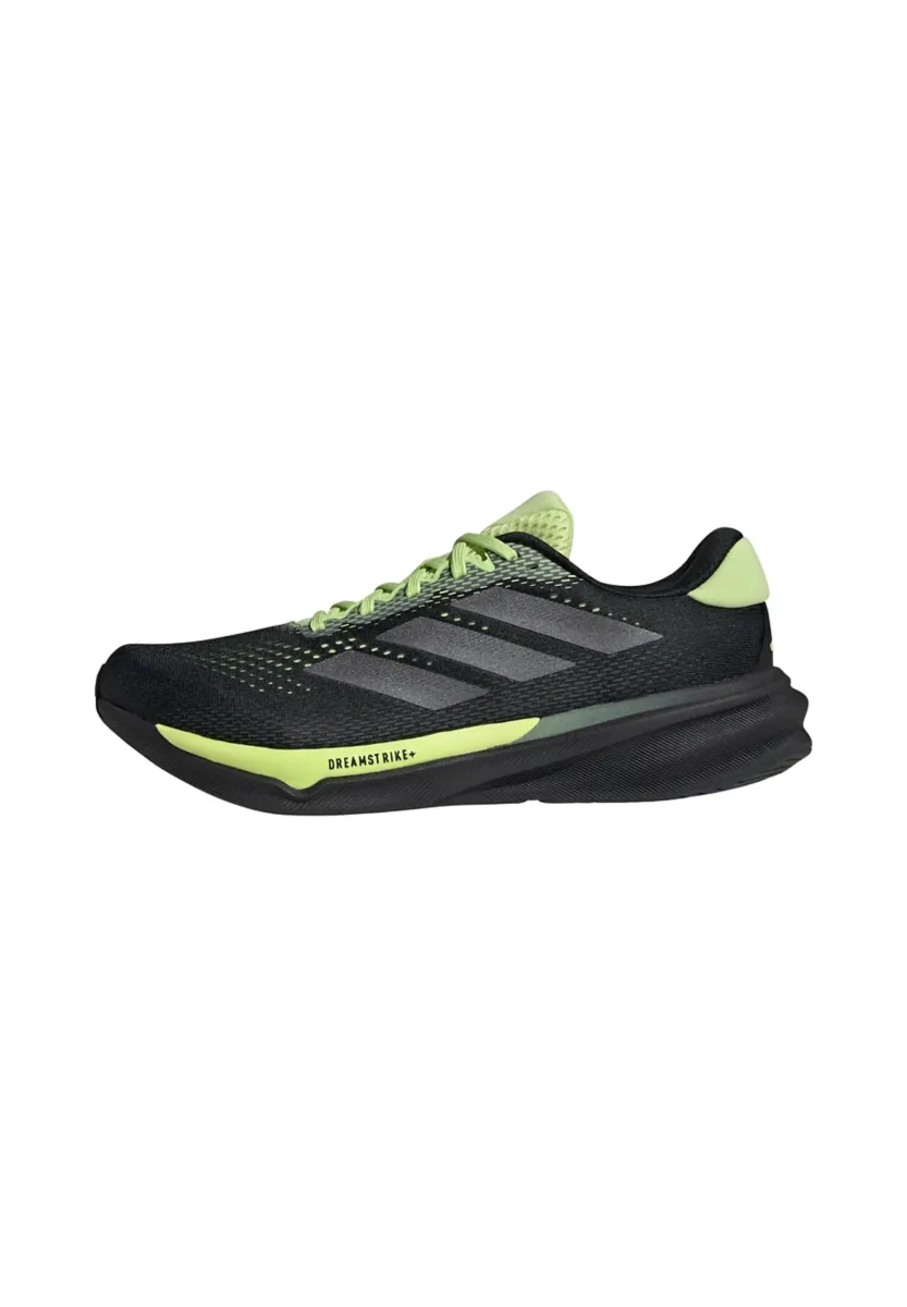 SUPERNOVA STRIDE 2.0 - Sneaker low - core black iron metallic pulse lime
