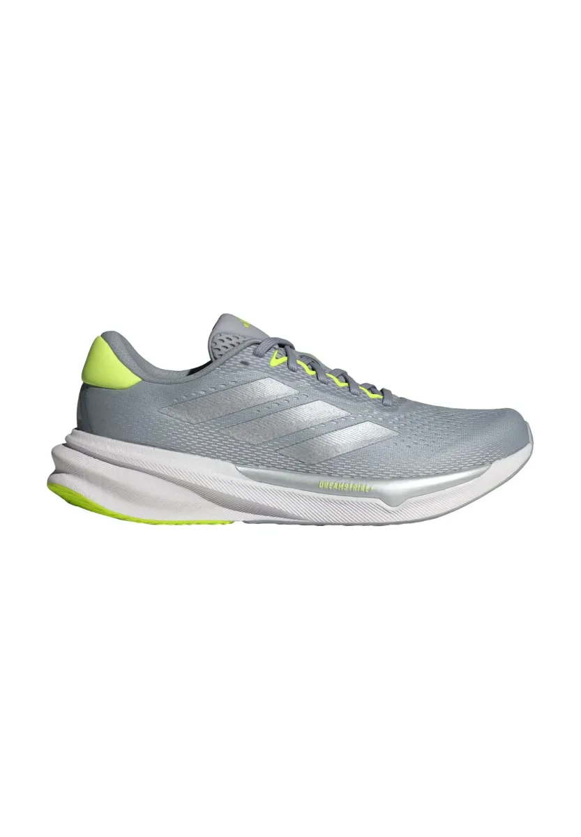 SUPERNOVA STRIDE - Laufschuh Straße - halo silver silver metallic lucid lemon