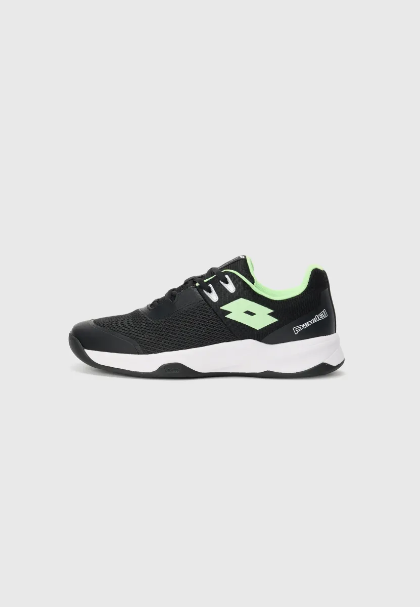 SUPERRAPIDA 600 II - Padel-Schuhe - black/green apple neo
