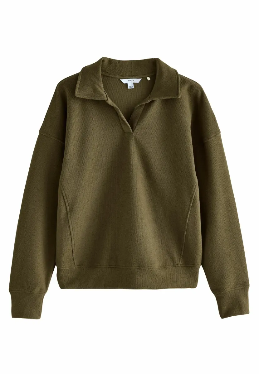 SUPERSOFT COSY RUGBY - Strickpullover - olive green