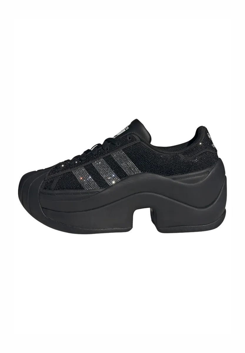 SUPERSTAR BOLD - Sneaker low - core black/silver met/ftwr white