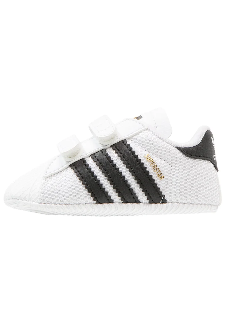 SUPERSTAR CRIB UNISEX - Krabbelschuh - white/core black