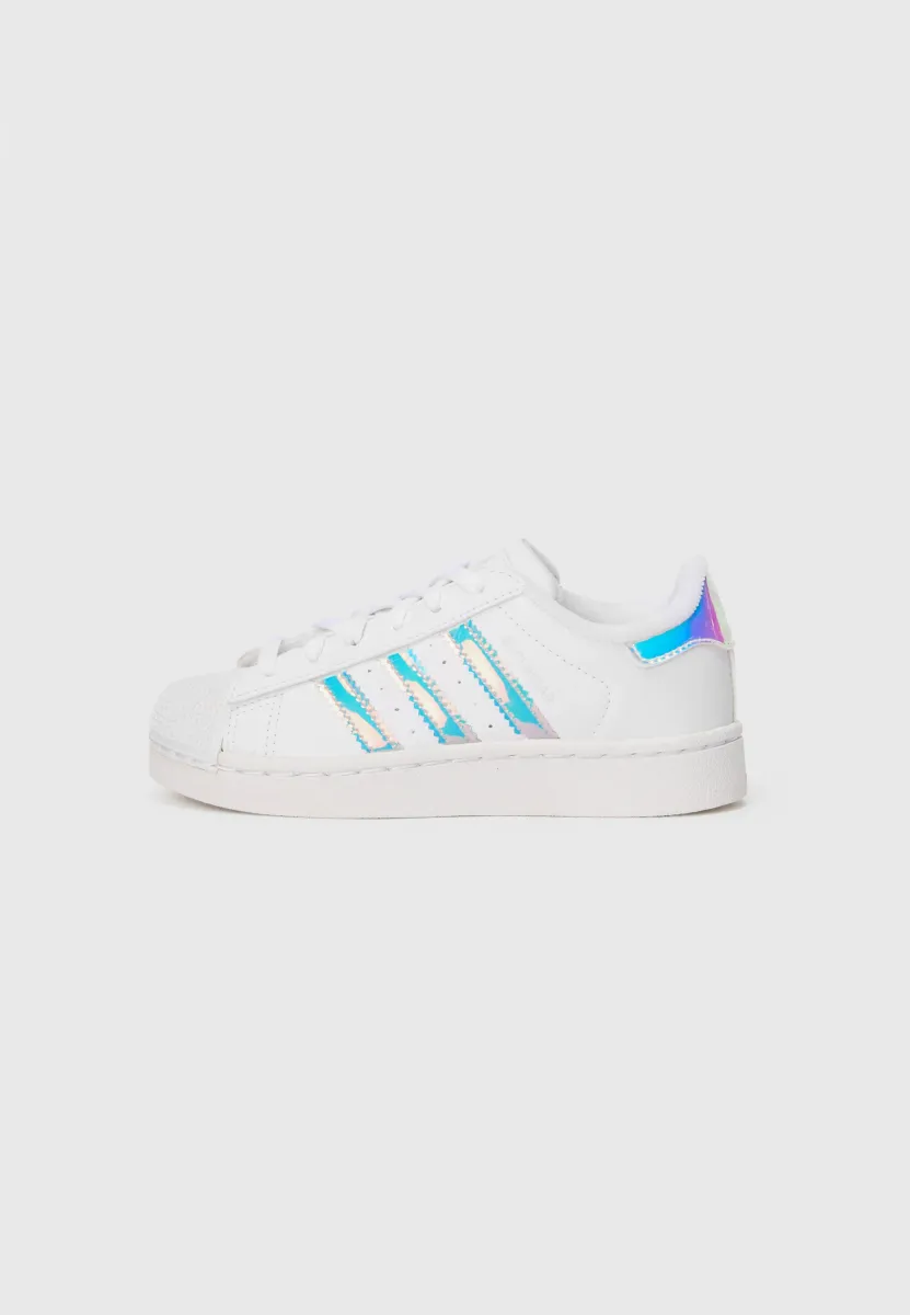 SUPERSTAR II C UNISEX - Sneaker low - white/halo blue