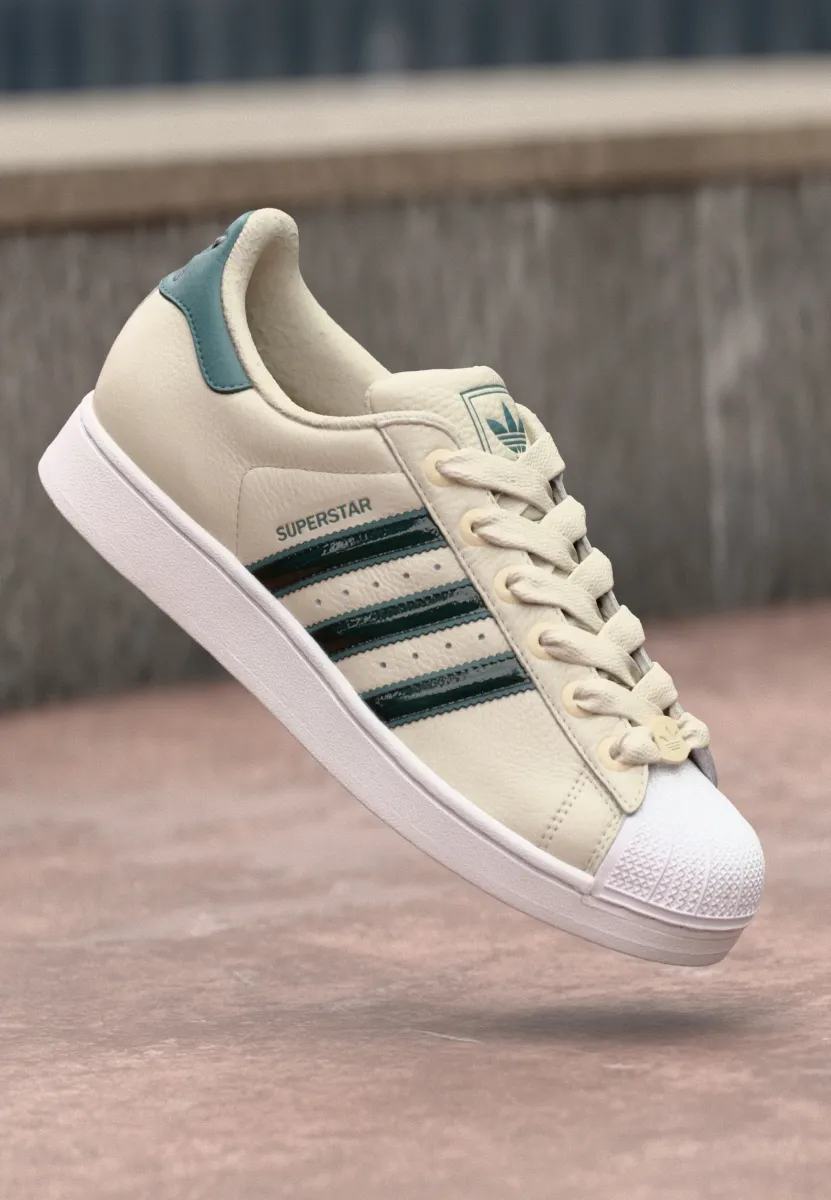 SUPERSTAR II UNISEX - Sneaker low - alumina/preloved teal/core black