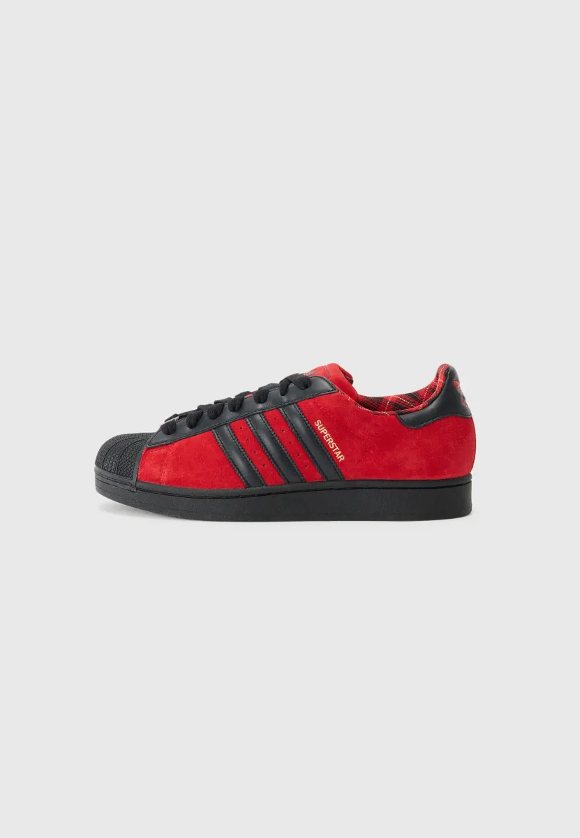 SUPERSTAR II UNISEX - Sneaker low - better scarlet/core black/matte gold-coloured