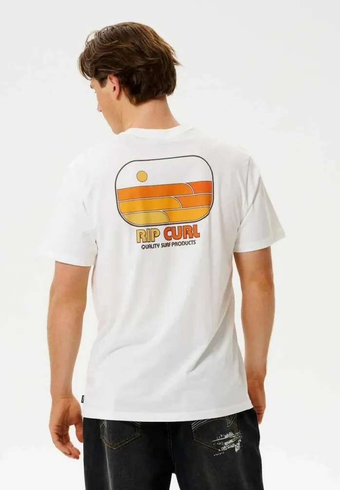SURF REVIVAL LINED UP - T-Shirt print - bone