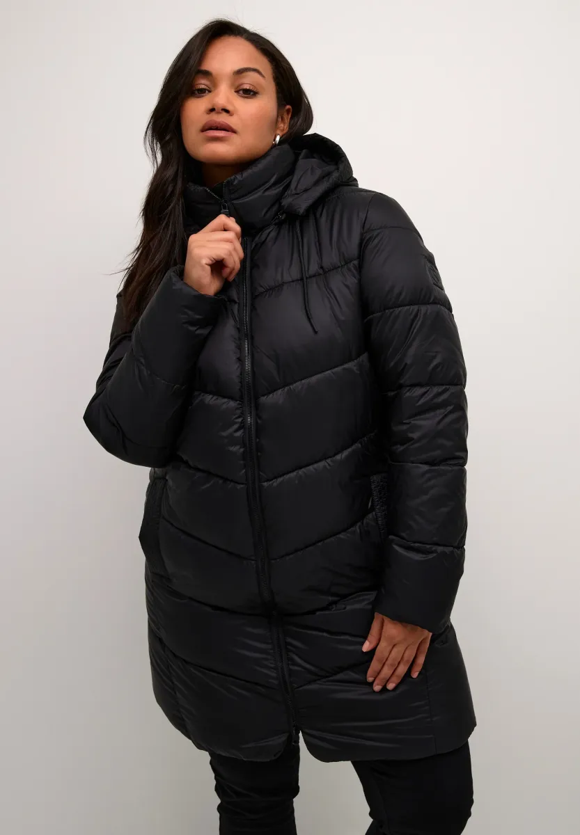 SUSANNA  - Wintermantel - black deep