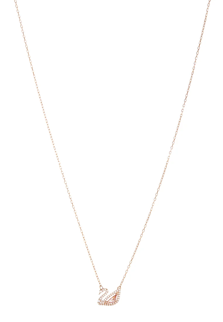 SWAN NECKLACE - Halskette - fancy morganite