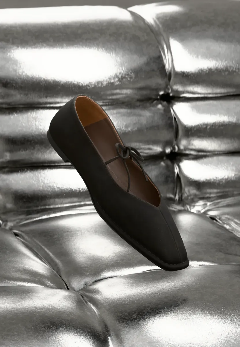 SWAY - Klassischer Ballerina - coffee brown