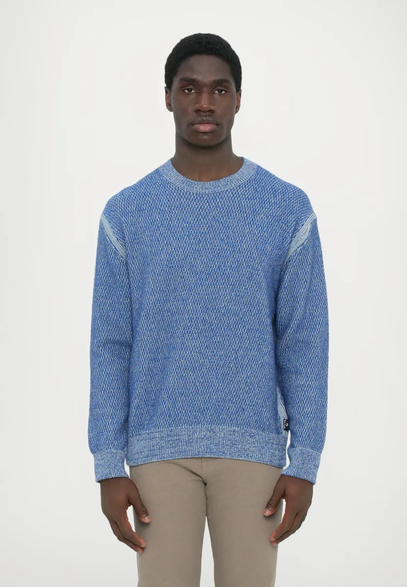 SWEATER CREW NECK - Strickpullover - blue