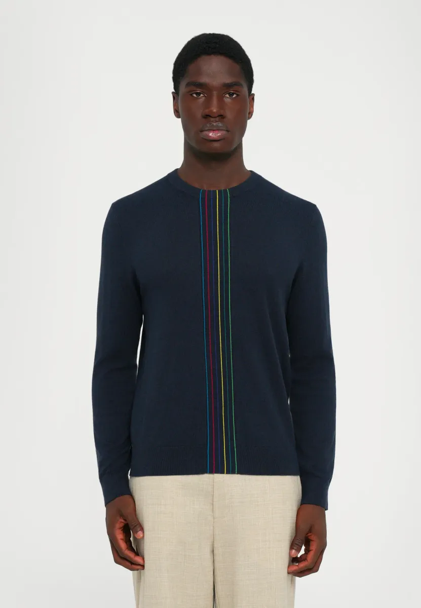 SWEATER CREW NECK - Strickpullover - blue